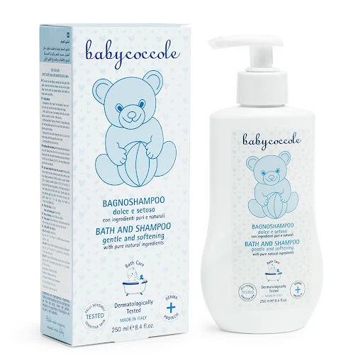 Sữa tắm gội chiết xuất hoa sen Babycoccole 0M+ 250ml