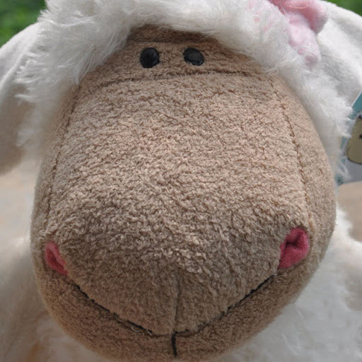 Title 1, White Daihua Sheep Dolly Wool Plush Toy Doll Gi...
