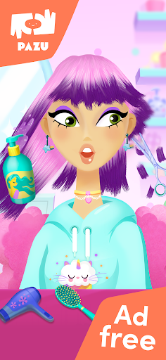 Screenshot Pazu Girls hair salon 2