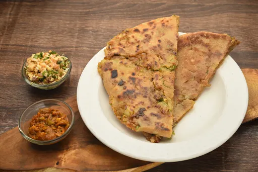 Paneer Paratha (Jain)