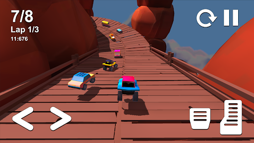 Screenshot Rocket Races - Car Racing Game