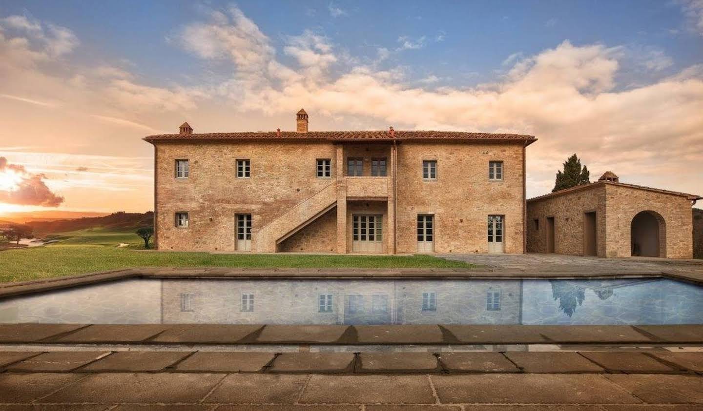 House with pool Montaione