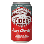 Snow Capped Sour Cherry Cider