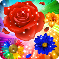 Flower Mania Blossom Bloom Match 3 Game