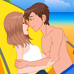 Cover Image of 下载 Kiss Game Beach Couple Kiss - make girl like you 1.0.1 APK
