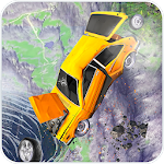 Cover Image of Télécharger Car Crash Test Simulator 3d: Le saut de la mort 1.1 APK