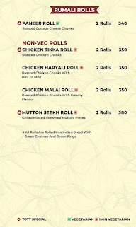 Talk Of The Town menu 4