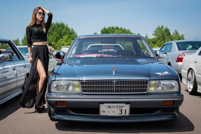 セドリックシーマの旧車・Y31CIMA・旭川80.90ミーティング・北海道No.1モデル・チームマリア推し！マリア盛り上げ隊！に関するカスタム事例の投稿画像7枚目