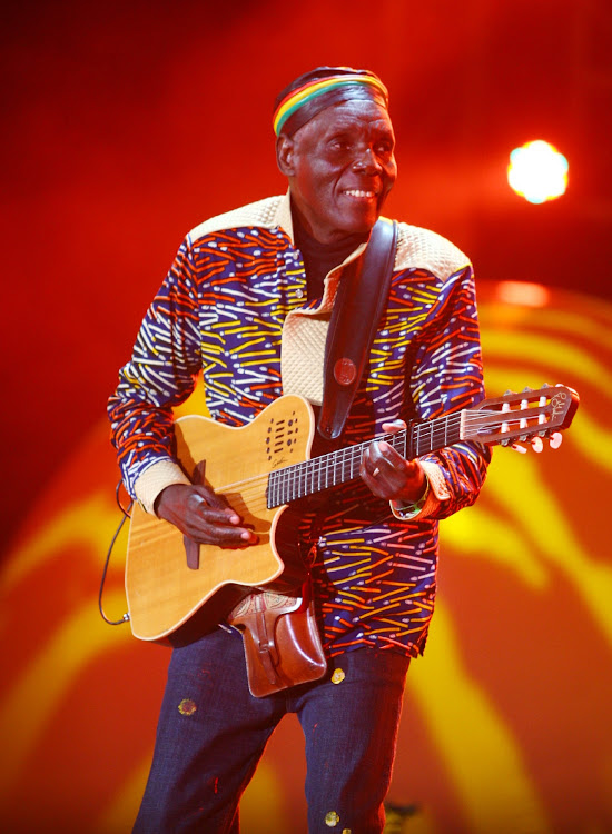 Late Zimbabwean superstar Oliver Mtukudzi.