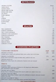 The Tanya's Cuisine menu 4