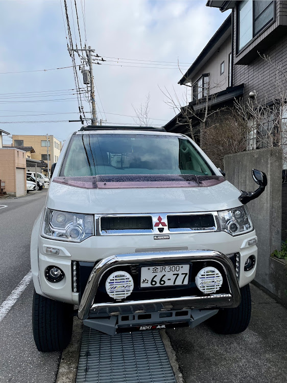 デリカD:5のBACHI駆走改・結構大きめなデリカ・詳しくは11.5インチリフトアップですに関するカスタム事例の投稿画像1枚目