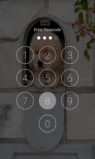 Cute Puppy Lock Screen Cute Puppy Pattern Passcode