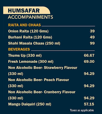 Charcoal Eats - Biryani & Beyond menu 