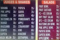 Aditya Juice Magic menu 3