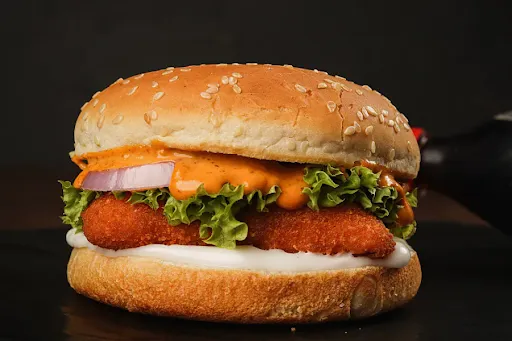 Spicy Paneer Burger