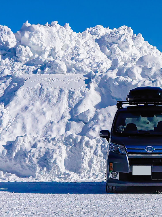 ムーヴカスタムの北海道・いつもイイね＆コメントありがとうございます🙇‍♀️🍀・雪山シーズン・アルカンターラ調スエードシート・DIYに関するカスタム事例の投稿画像2枚目