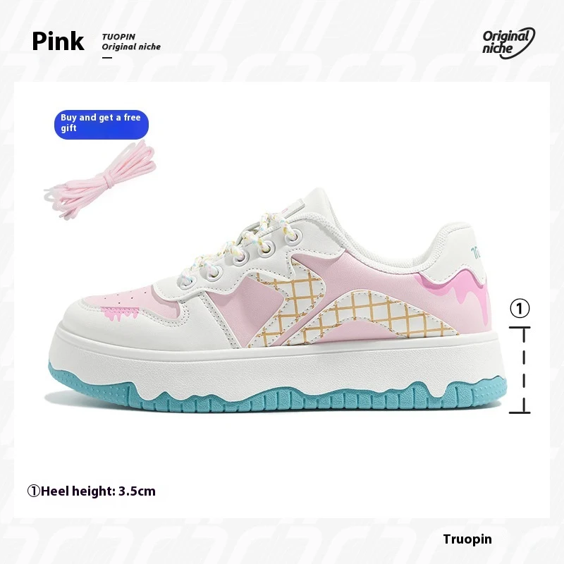 Zapatillas Deportivas Casuales Originales para Mujer, Plataforma Transpirable, Comodidad y Estilo para tu Día a Día