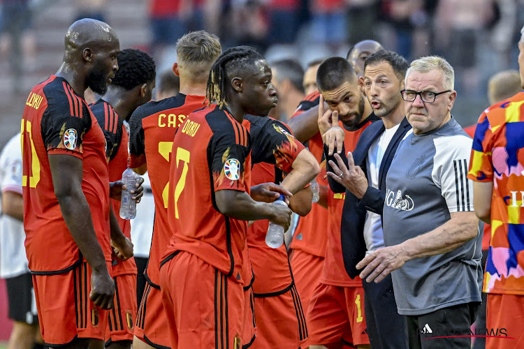 Mauvaise nouvelle pour les Diables avant la rencontre face à l'Estonie