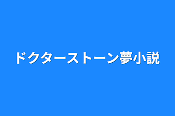 ドクターストーン夢小説