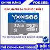 Thẻ Nhớ 32 Yoosee Chính Hãng Chuyên Dụng Cho Camera - Camera Ip Wifi, Smartphone, .