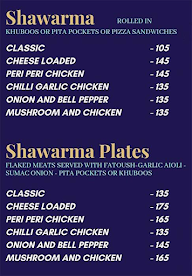 Habibi Biriyani menu 3