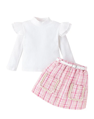 Conjunto infantil de camiseta de ma - 2