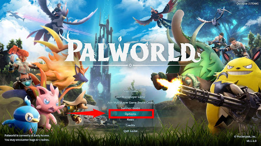 Can be changed on the title screen