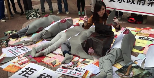 Protest isped restorana u Hongkongu zbog supe od ajkulinih peraja