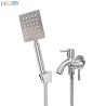 Bộ Vòi Sen Tắm Kèm Củ Sen Lạnh Dây Sen 1.5M Hobby Home Decor Csv1 - Chuẩn Inox 304 Không Rỉ Sét