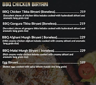 BBQ Biryani menu 6