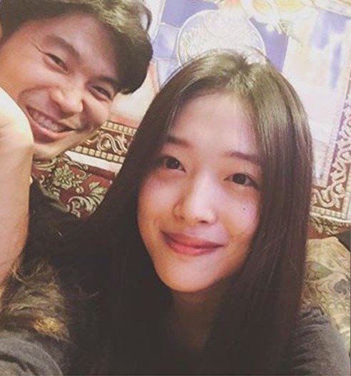 Sulli and Choiza