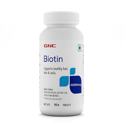 GNC Biotin 10000 Mcg Tablets - 90s