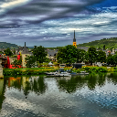 Reflections Under a Changing Sky