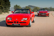 The BMW Z1 meets the new BMW Z4.