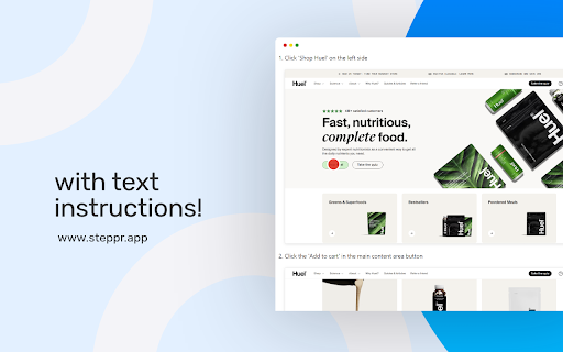 Steppr - Browser action to how-to guide generator screenshot 3