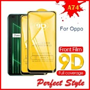 Cường Lực Full Màn Full Keo Oppo A57 2022 A16 A16K A95 A55 A54 A74 Reno 7 7Z A76 A96 Reno 8 8Z ( Tặng Keo Chống Hở Mép )