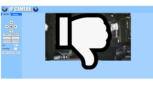 POS IP Camera chrome extension
