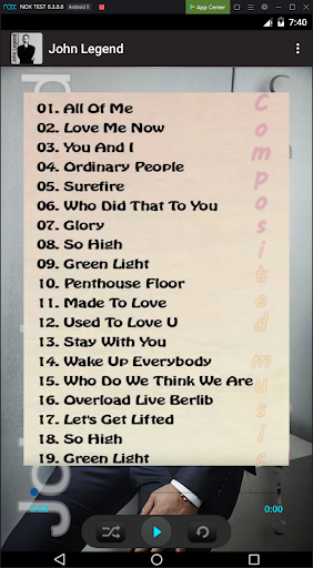 Collection Of The Best Songs Of John Legend