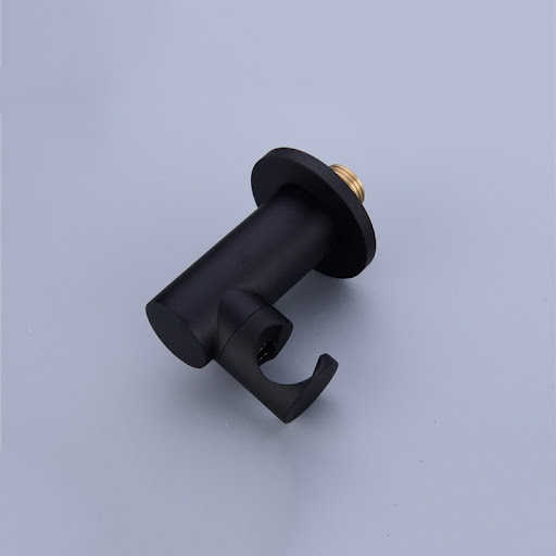Title 12, Wall-embedded hidden black shower set, hot and ...