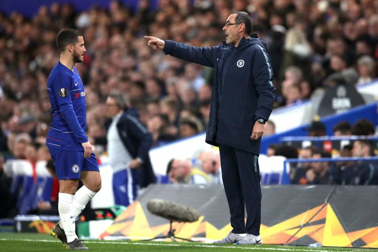 Maurizio Sarri évoque l'avenir d'Eden Hazard