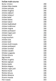 Barbecue Savour menu 1