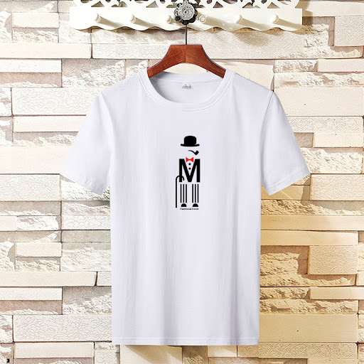 Title 6, All-match round neck casual T-shirt top