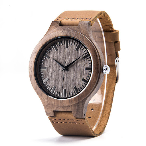 Title 10, Wooden Watch in European and American Style. Ex...