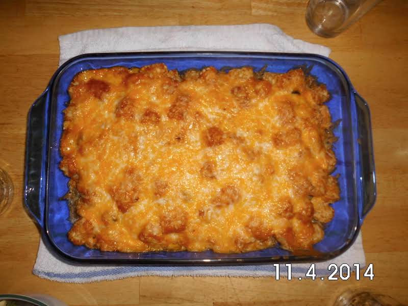 Tater To Casserole. Yummy!!!