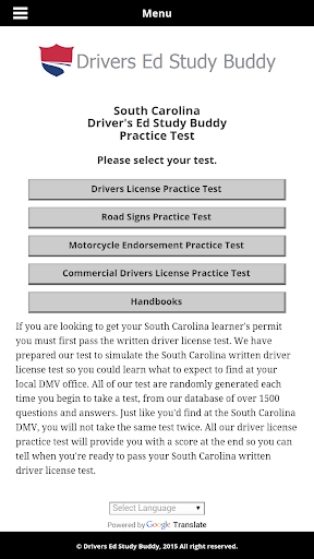 South Carolina Driver License