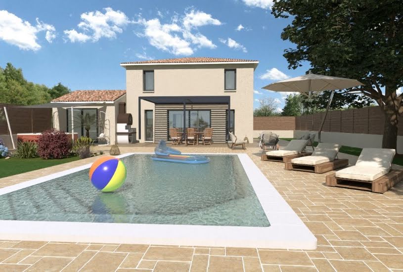  Vente Terrain + Maison - Terrain : 500m² - Maison : 99m² à Pierrefeu-du-Var (83390) 