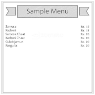 Prabhu Sweets menu 1