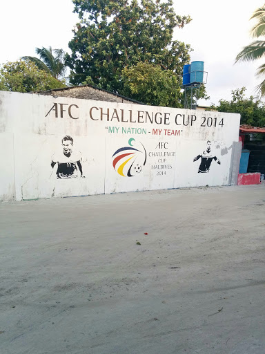 AFC challenge cup mural