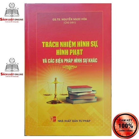 Sách - Trách Nhiệm Hình Sự Hình Phạt (Nxb Tư Pháp) Bìa Cứng