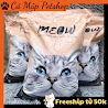 [Mã Pet20K Giảm 20K Đơn 250K] Cát Vệ Sinh Cho Mèo Meow Cat Cát Vệ Sinh Cho Mèo Khử Mùi, Thấm Hút Túi 8L Nặng 3.7Kg